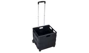 pavo Klapp-Transportkarre mit Klapp box, Tragkraft: bis 20 kg