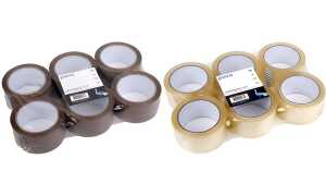 pavo Verpackungsklebeband, 50 mm x 66 m, braun, PP (7300137)