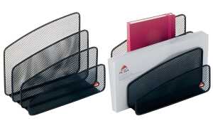 ALBA Briefständer MESHLETTER, aus D rahtmetall, schwarz (74800032)