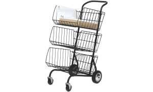 ALBA Postwagen, aus Stahl, schwarz (74800041)