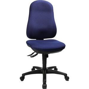 Bürodrehstuhl Support SY royalblau TOPSTAR 8550G26 ohne Armlehnen
