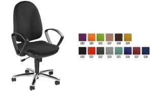 Topstar Bürodrehstuhl Synchro Stee l, royalblau (77240029)