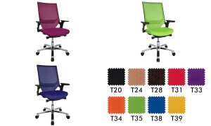 Topstar Bürodrehstuhl Autosyncron 1, apfelgrün (77240130)