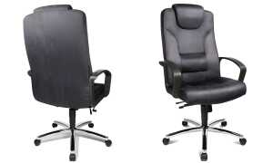 Topstar Chefsessel Comfort Point 5 0 Microfaser, chrom (77240142)