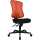 Topstar Bürodrehstuhl Head Point S Y, schwarz / rot (77240144)