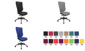 Topstar Bürodrehstuhl Soft Pro 100 , hellgrau (77240243)