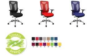 Topstar Bürodrehstuhl Sitness Net Pro 100, blau (77240246)
