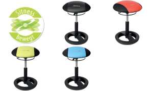 Topstar Sitzhocker Sitness RS Bob , schwarz / schwarz (77400108)