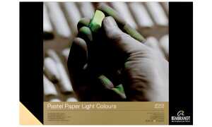 ROYAL TALENS REMBRANDT Künstlerbloc k Pastell, A4, hell (8006410)