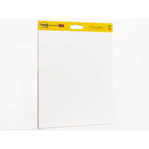 Post-it Meeting Chart Block Wall P ad, 508 x 584 mm, weiß (8007688)