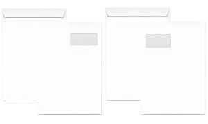 Clairalfa Versandtaschen C4, 229 x 324 mm, weiß (8011237)