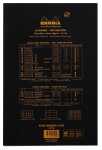 Rhodia Notizbl A4 geh mperf gel fr li 80Bl