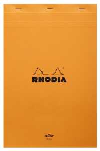 Rhodia Notizblk A4 geh mperf lin 80Bl gelb