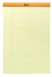 Rhodia Notizblk A4 geh mperf lin 80Bl gelb