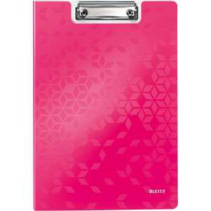 LEITZ KlemmbrettMappe WOW DIN A4 Polyfoam pinkmetallic (80419923)