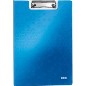 LEITZ KlemmbrettMappe WOW DIN A4 Polyfoam blaumetallic (80419936)