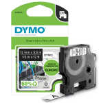DYMO D1 Schriftbandkassette schwarz /weiß 12 mmx3 5...