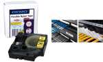 DYMO RHINO PolyesterSchriftband sc hwarz/weiß 6...