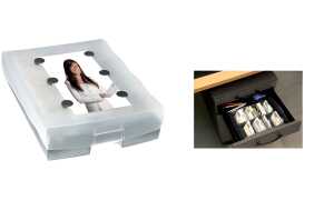 HAN Visitenkartenbox VIP XXL, grau- transluzent (81420339)