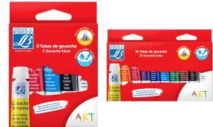 LEFRANC & BOURGEOIS Gouachefarbe, 5 x 10 ml, Etui (81700073)