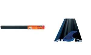 Maped Schneidelineal Quadro, aus Al uminium, Länge: 1.000 mm