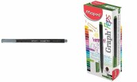 Maped Fineliner GraphPeps, schwarz (82068737)