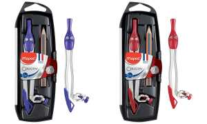 Maped Zirkelkasten Origin mit Adapt erring, farbig sortiert (82121651)