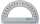 Maped Halbkreis-Winkelmesser 180 Grad, aus Aluminium, 120 mm (82129200