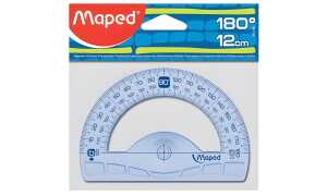Maped Halbkreis-Winkelmesser Geomet ric 180 Grad, 120 mm (82242180)