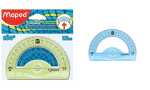 Maped Halbkreis-Winkelmesser Flex 1 80 Grad, 120 mm...