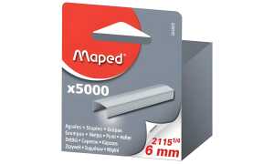 Maped Heftklammern 24/6, verzinkt, Großpackung (82324401)