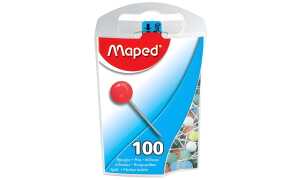 Maped Markierungsnadeln, Größe: 5, farbig sortiert (82346011)