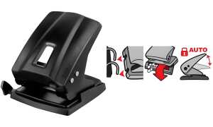 Maped Locher Essentials E4044, schw arz (82404411)