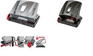 Maped Locher Advanced A6303, Stanzl eistung: 30 Blatt, taupe