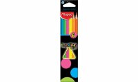 Maped Buntstift COLOR`PEPS Fluo, 6e r Kartonetui (82832003)