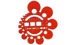 MINERVA Abrundungsschablone No 20, mit Radien 1 - 44 mm (86000009)