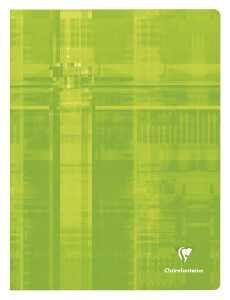 Clairefontaine Cahier piqûre, 240 x 320 mm, 144 pages (87000730)