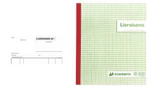 Exacompta EXACOMPTA Manifold Livraisons, 21 0 x 180 mm, dupli
