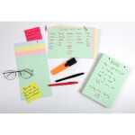 Karteikarten, DIN A5, kar iert, farbig sortiert 3130630136583