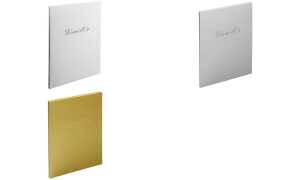 Gästebuch balacron weiß 26x22