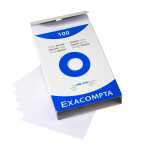 Exacompta EXACOMPTA Karteikarten, 100 x 150 m m, blanko, weiß