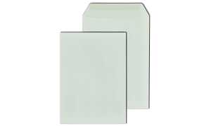 MAILmedia Versandtaschen C5 naßkleb end, ohne Fenster, grau (8703916)