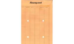 MAILmedia Hauspost-Versandtasche, b raun, C4, ungummiert (8710812)