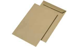 MAILmedia Versandtaschen C5 naßkleb end, ohne Fenster,75 g/qm