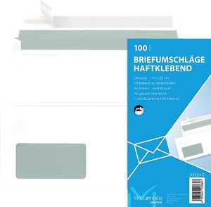 Briefhülle DL m.Fe 100ST HK 80g weiß MAILMEDIA 30002417