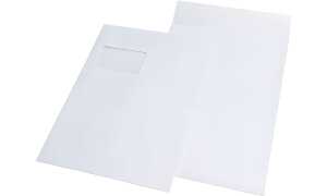 MAILmedia Faltenversandtaschen mit Haftklebestreifen, C4 (8711091)