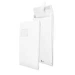 SECURITEX Faltenversandtasche, C4, weiß, mit...