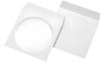 MAILmedia CD-/DVD-Papiertaschen, mi t Fenster, Offset...
