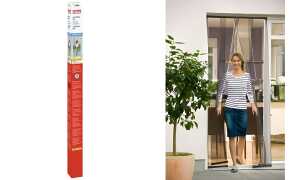 tesa Lamellentür STANDARD, 0,95 m x 2,20 m, weiß (8755198)