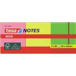 tesa Neon Notes Haftnotizen, 40 x 5 0 mm, 3-farbig (8756001)